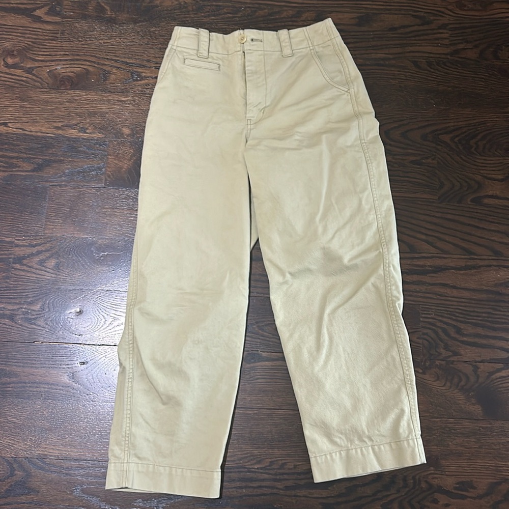 Madewell Avocado wide leg jeans